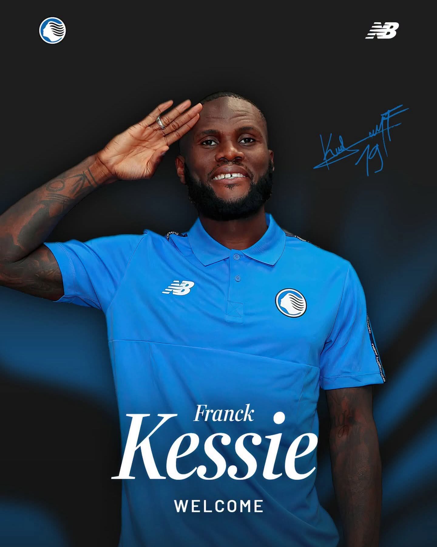 Franck Kessié de retour à l'Atalanta Bergame